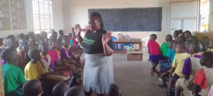 Menstruation Health and Management campaign/workshop at Bethany Centre Primary School